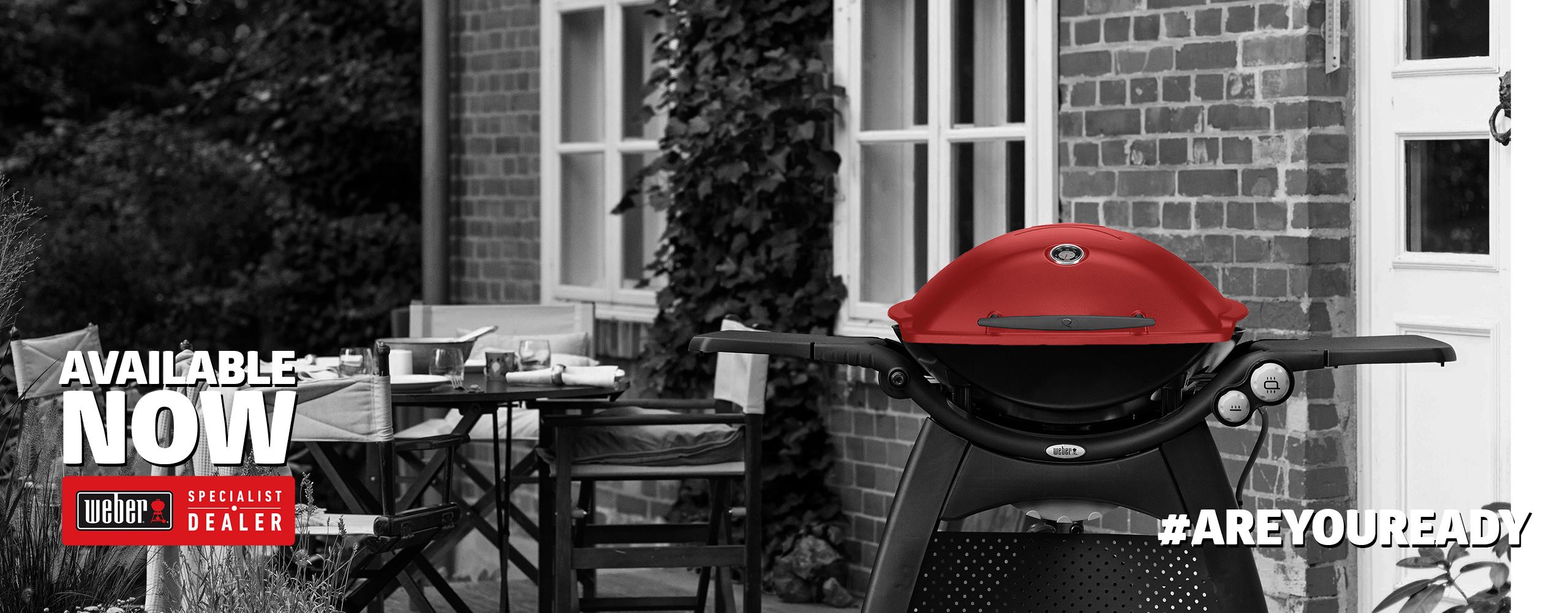 Get up to 10 Year limited time Warranty on Weber products
