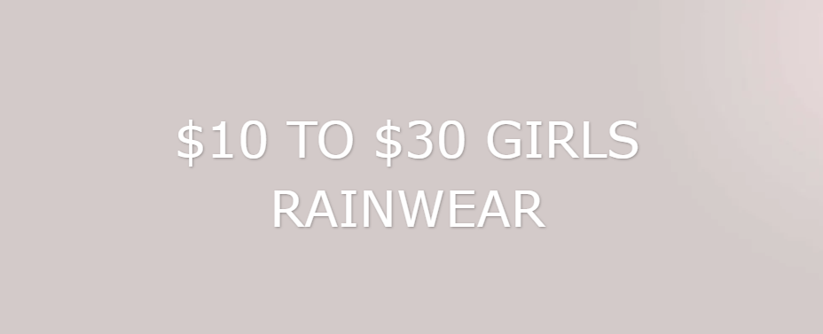 Buy girls rainwear under $30 at Wellies Online