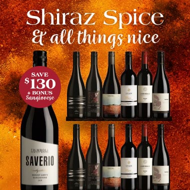 Get Bonus Sangiovese worth $26 with Shiraz Spice Dozen