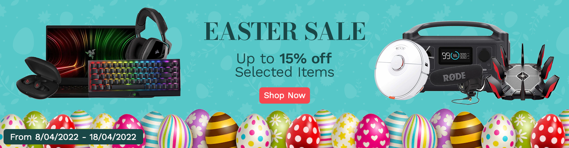 Wireless 1 extra up to 15% OFF on selected items with coupon code on phones, laptops, gaming & more