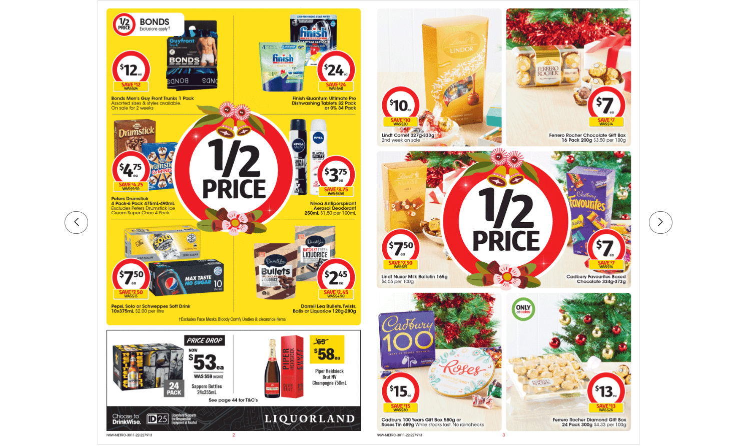 Coles Catalogue - 1/2 price Kettle Potato Chips, Cadbury Choc & Pepsi, Solo or Schweppes soft drinks