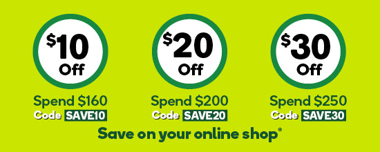 Woolworths spend save up to $30 OFF with promo codes