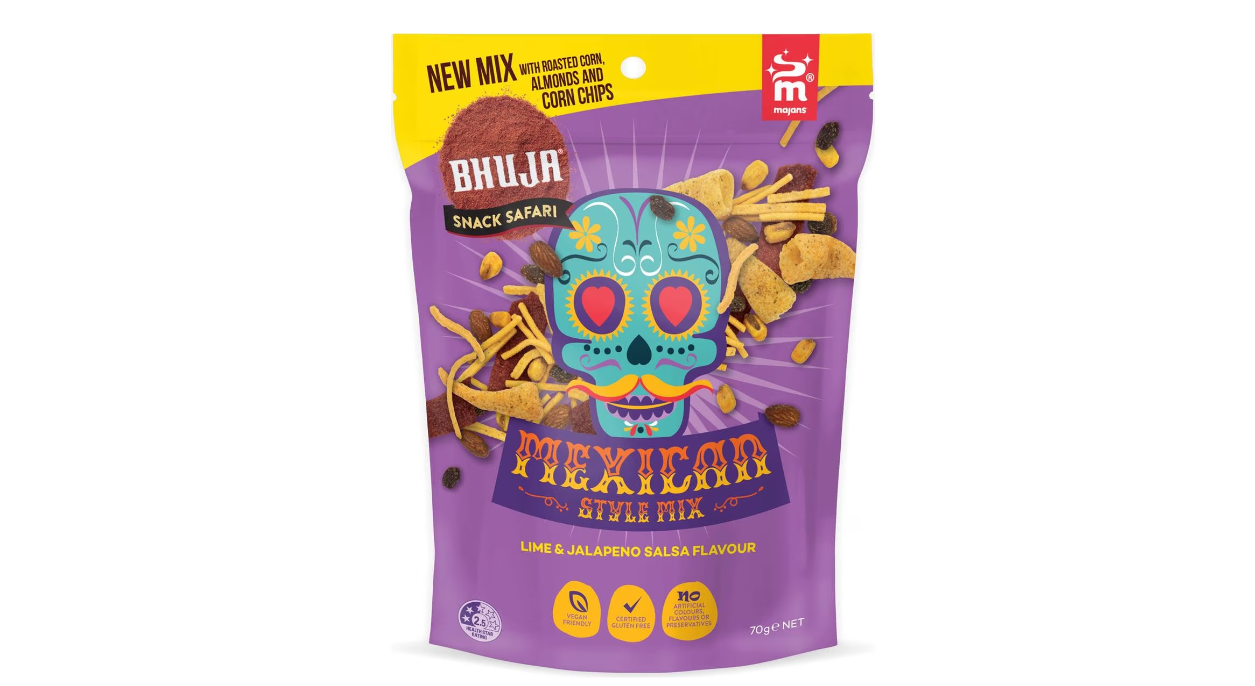 NEW @ Woolworths: Buy Bhuja Mexican Style Mix 70g $4.5
