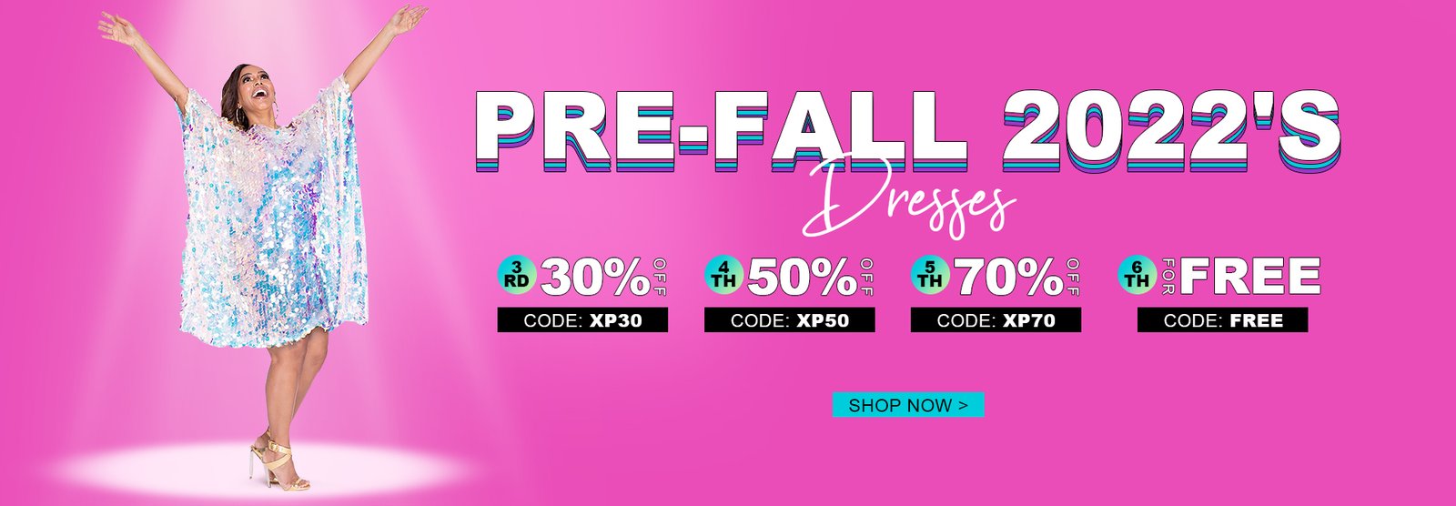Get up to 70% OFF on Pre-Fall 2022 styles with promo code at Xpluswear