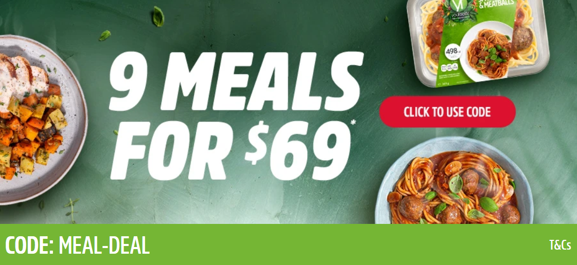 Get 9 meals for $69