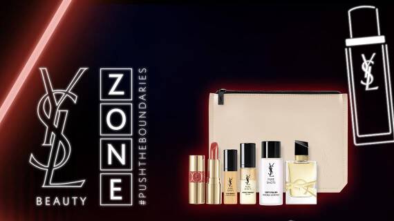 Discover an Exclusive YSL beauty zone discovery kit on orders over $120 with coupon